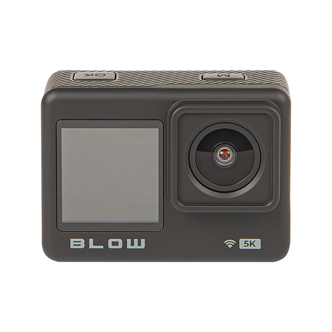 Sportovní kamera Pro4U 5K Blow, rozlišení 5K Ultra HD, 20 megapixelů, širokoúhlý objektiv 160°, vodotěsná, dálkové ovládání, 78-568#