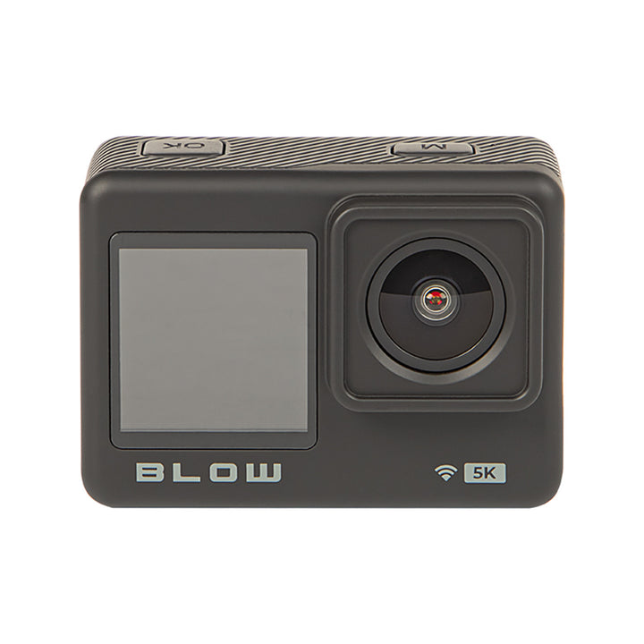 Sportovní kamera Pro4U 5K Blow, rozlišení 5K Ultra HD, 20 megapixelů, širokoúhlý objektiv 160°, vodotěsná, dálkové ovládání, 78-568#