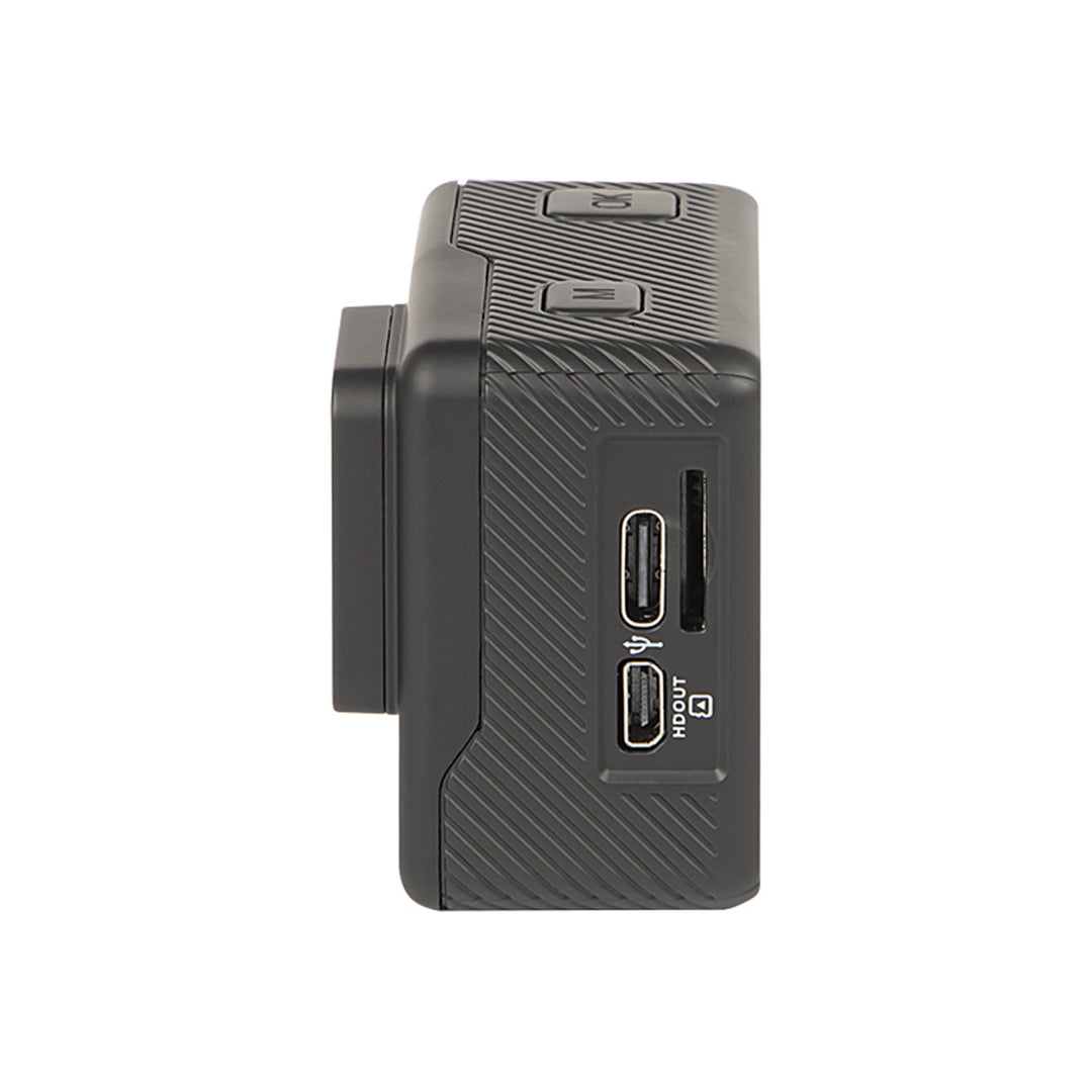 Sportovní kamera Pro4U 5K Blow, rozlišení 5K Ultra HD, 20 megapixelů, širokoúhlý objektiv 160°, vodotěsná, dálkové ovládání, 78-568#
