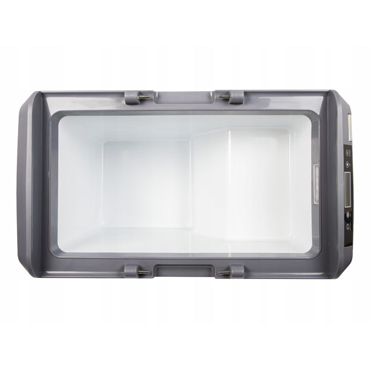 Kompresorová cestovní chladnička do auta Blow, objem 35 l, dotykový ovládací panel, 12 V, 24 V a 230 V, USB-C zásuvka, 44-208#