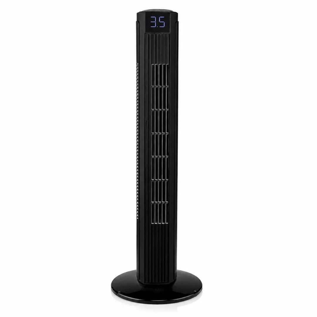 Sloupový ventilátor LTC, velký displej, vestavěný časovač, několik provozních režimů, dálkové ovládání s dosahem až 16 m, příkon 45 W, LXWT28