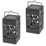 Solární lampa Mora, 1 lm, stupeň ochrany IP23, černá barva, LED 0,07 W, 8948, 2 kusy