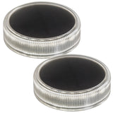 Solární lampa Trillo LED 0,3 W, senzor soumraku, průhledná, IP65, K 4000, 77175, 2 kusy