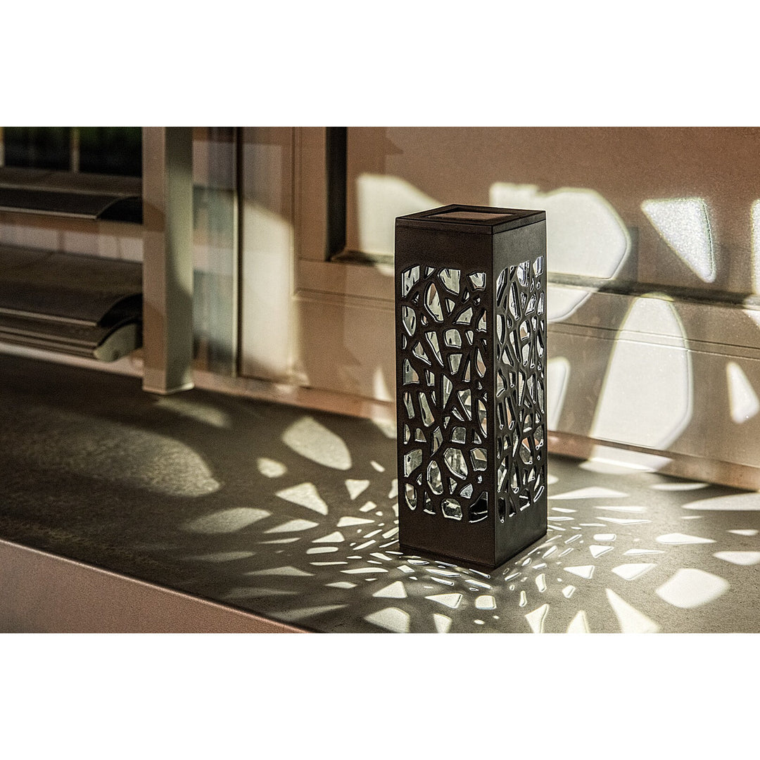 Solární lampa Mora, 2 lm, stupeň ochrany IP23, černá barva, LED 0,16 W, 8949, 2 kusy