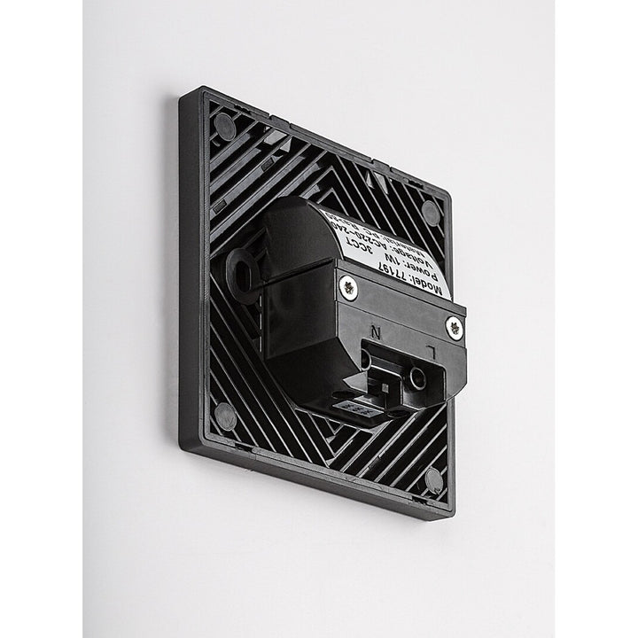 LED lampa Lunca 1 W, IP20, černá, 3000, 4500, 6500 K, snímač pohybu, snímač světla, 77197, 2 kusy