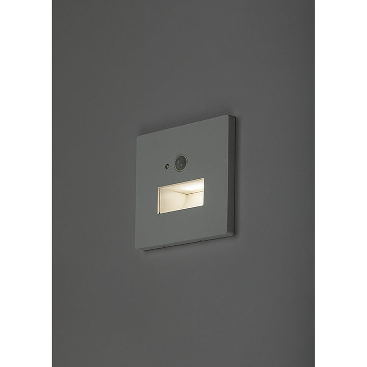 LED svítidlo Lunca 1 W, IP20, bílé, 3000, 4500, 6500 K, snímač pohybu, snímač osvětlení, 77198, 2 kusy