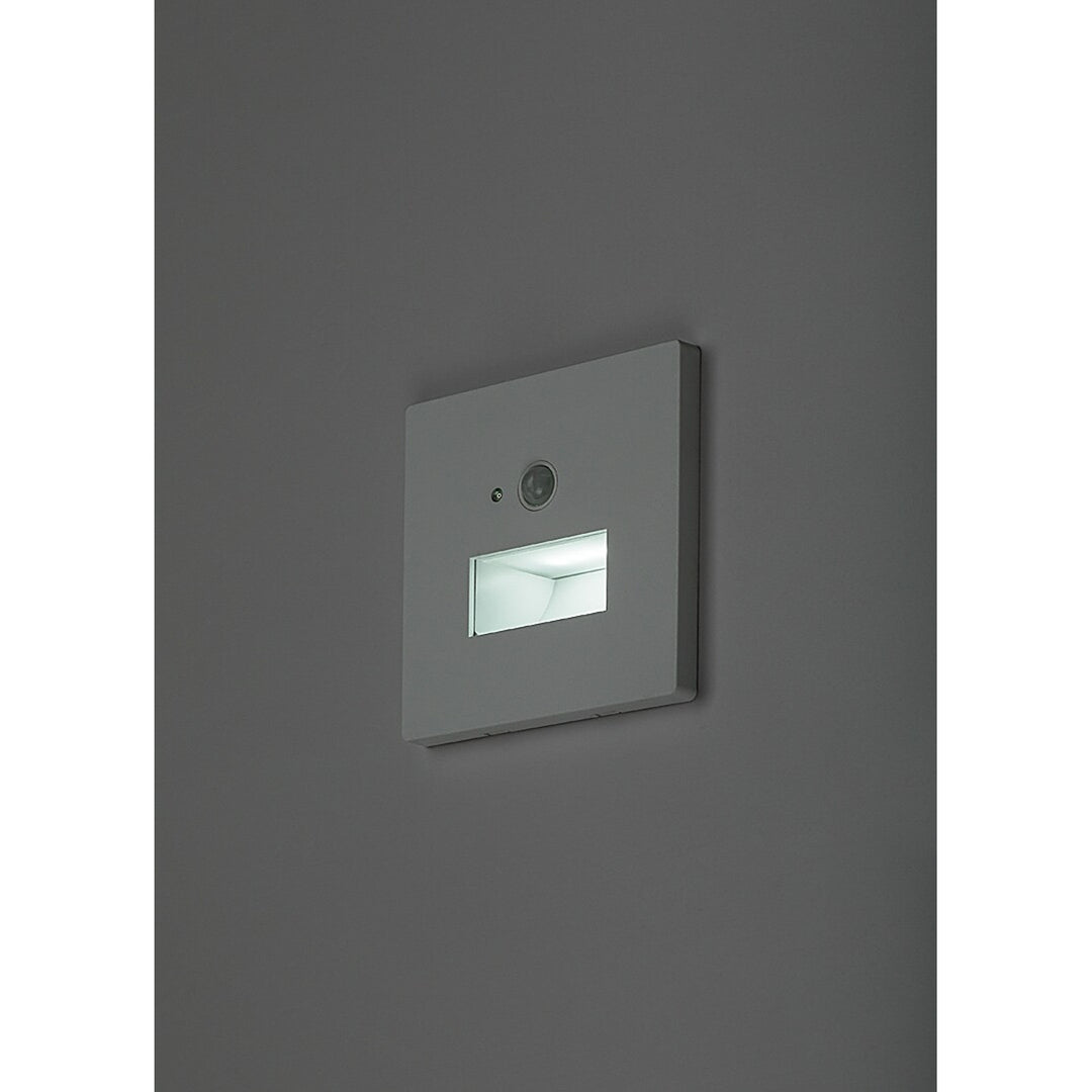 LED svítidlo Lunca 1 W, IP20, bílé, 3000, 4500, 6500 K, snímač pohybu, snímač osvětlení, 77198, 4 kusy