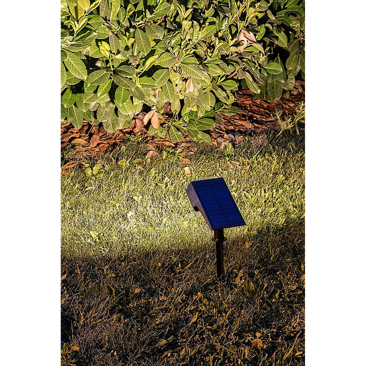 Solární lampa Rabalux Nantes, 50 lm, IP65, černá, LED 0,5 W, 77088, 4 kusy