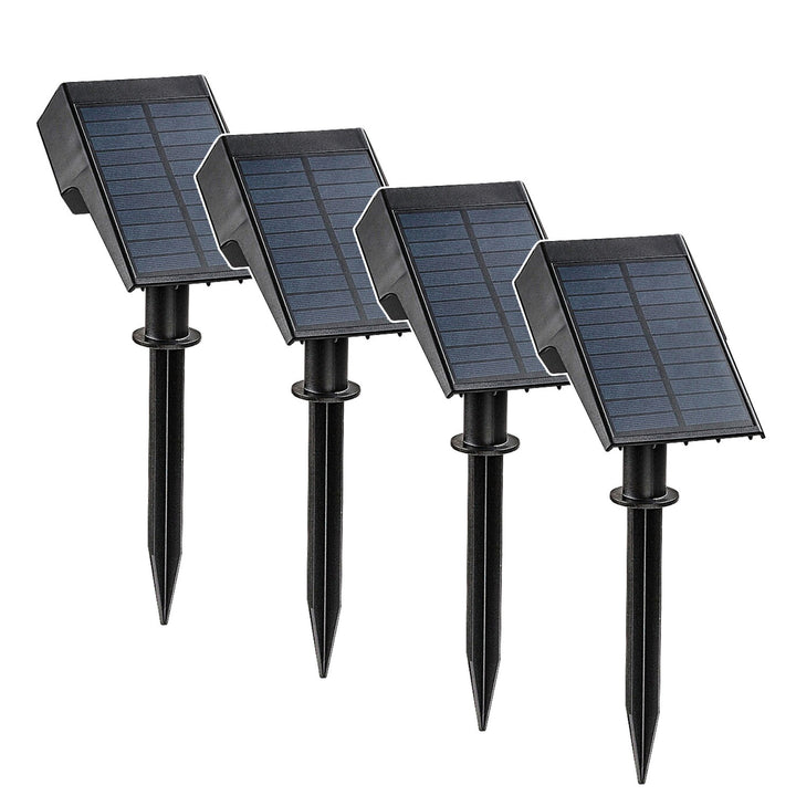 Solární lampa Rabalux Nantes, 50 lm, IP65, černá, LED 0,5 W, 77088, 4 kusy