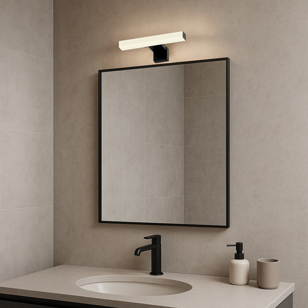 Koupelnové svítidlo Rabalux Oliro LED 4 W, černé, IP44, 4000 K, 75050