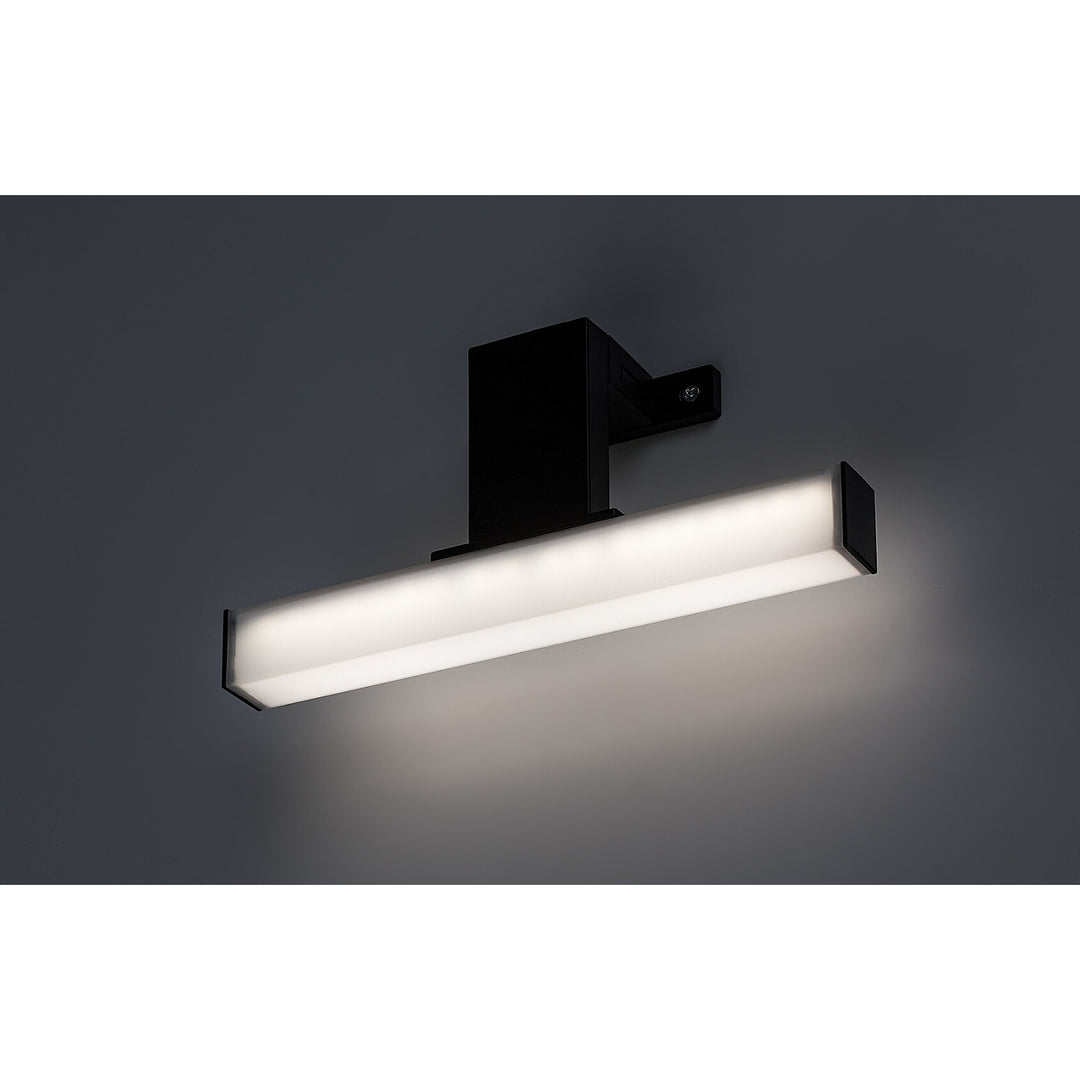 Koupelnové svítidlo Rabalux Oliro LED 4 W, černé, IP44, 4000 K, 75050