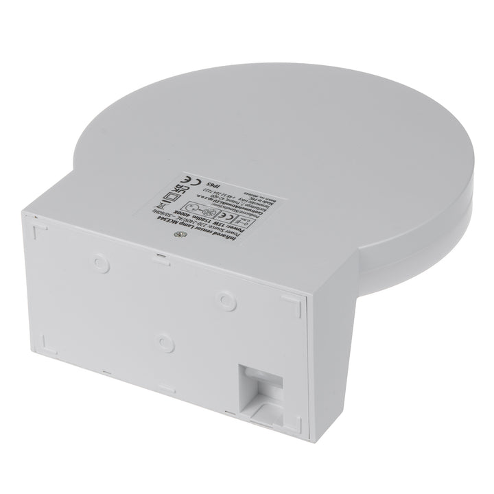 LED svítidlo s pohybovým senzorem Maclean, PIR senzor, bílá barva, 15 W, IP65, 1560 lm, neutrální bílá barva (4000 K) MCE344 W, 2 kusy