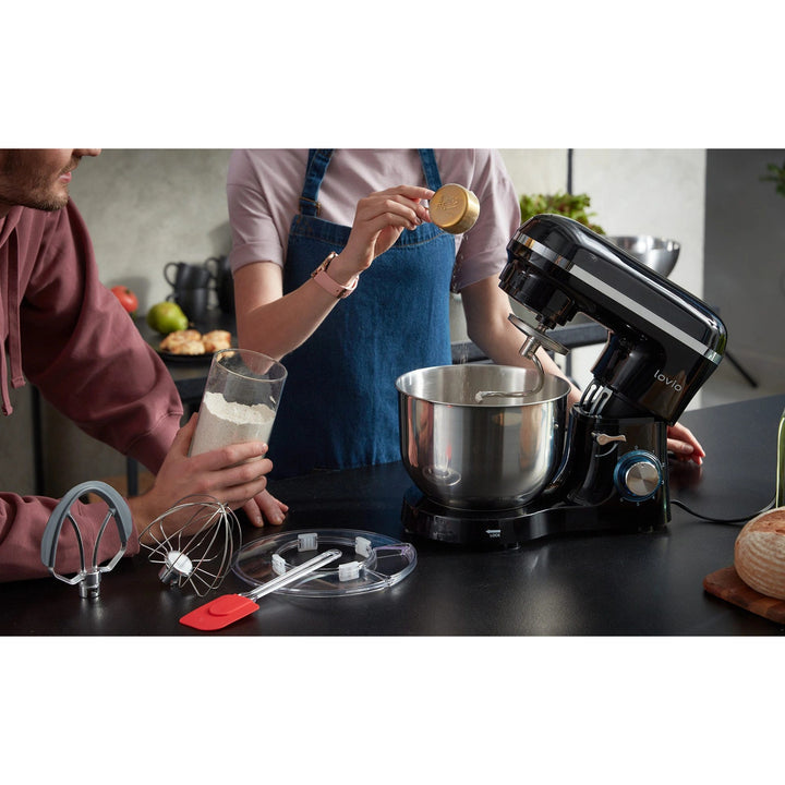Planetární mixér Lovio ChefAssistant, černý, LVSTM01BK