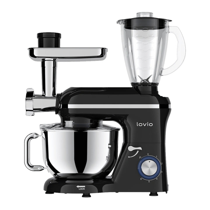 Planetární mixér Lovio ChefAssistant Plus, černý, LVSTM02PBK
