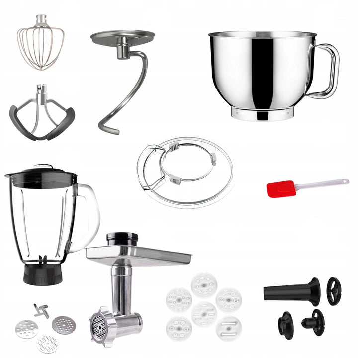 Planetární mixér Lovio ChefAssistant Plus, černý, LVSTM02PBK