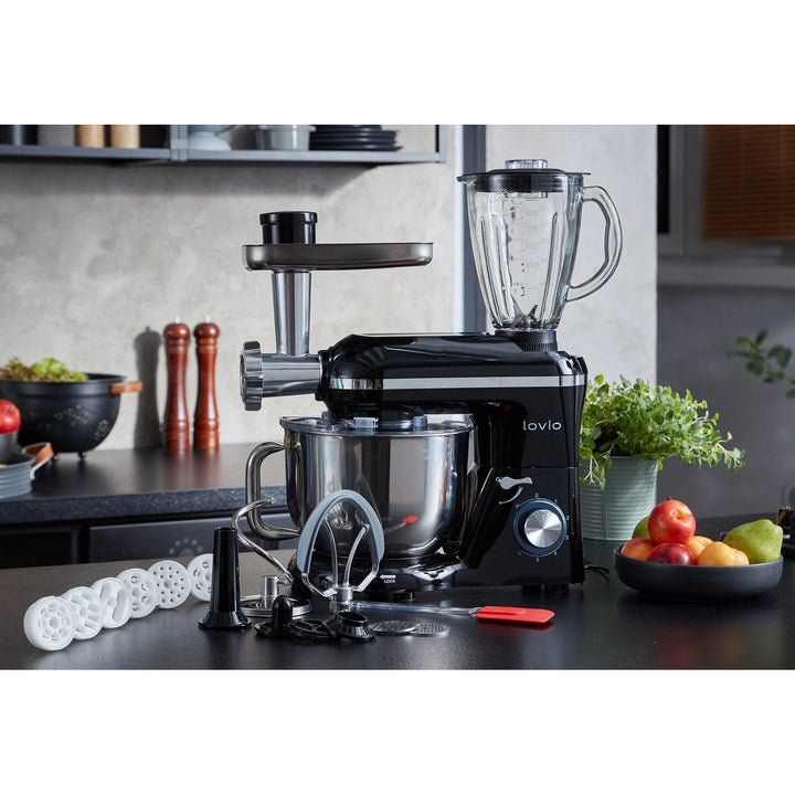 Planetární mixér Lovio ChefAssistant Plus, černý, LVSTM02PBK