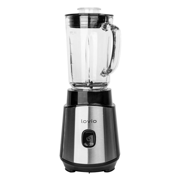 Stávočkový mixér LOVIO LVJBL001, výkon 500 W, skleněná nádoba 600 ml, 3 láhve