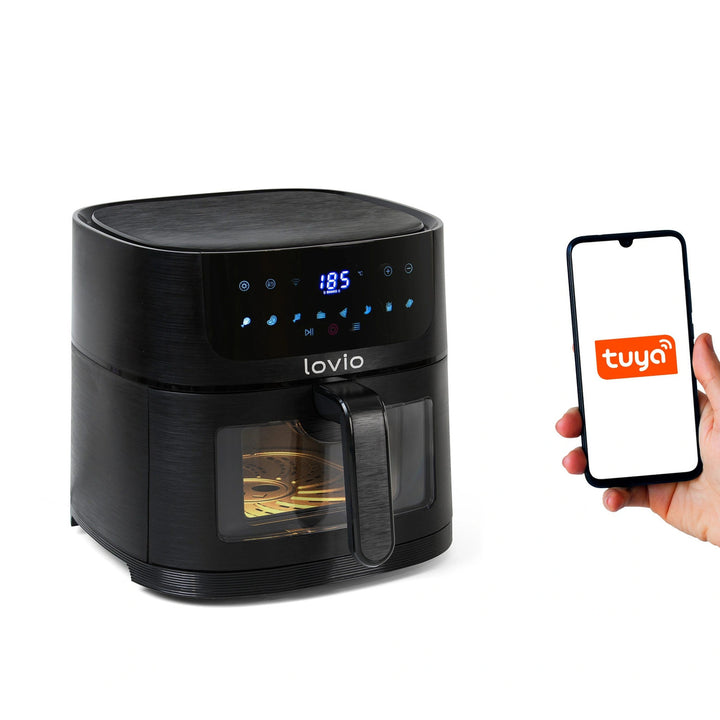 Beztuková fritéza Air Fryer LOVIO PureFry XL Smart LVAF002BK