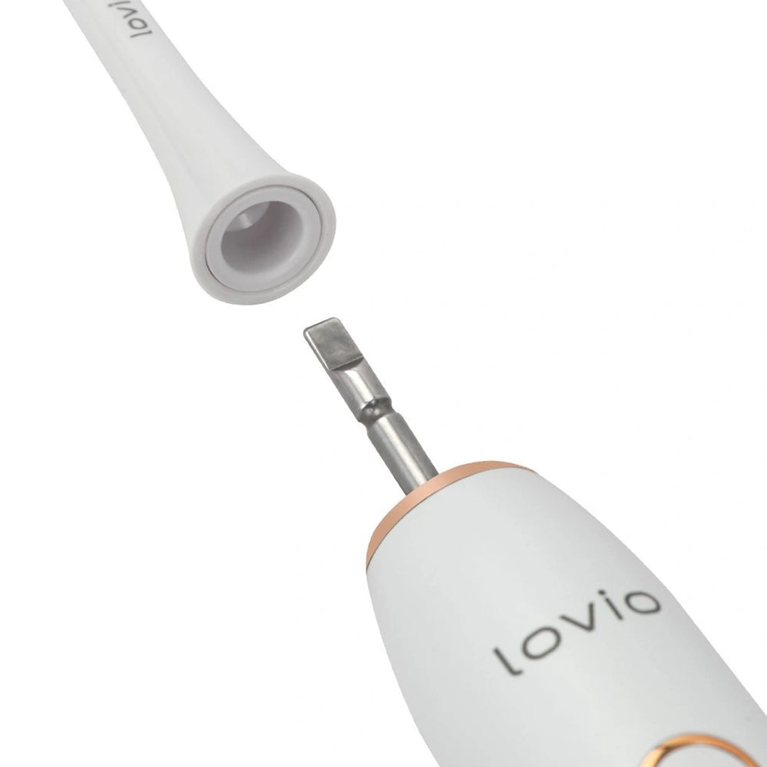 Elektrický zubní kartáček Lovio SonicProtect PRO, bílý, LVTB124WH