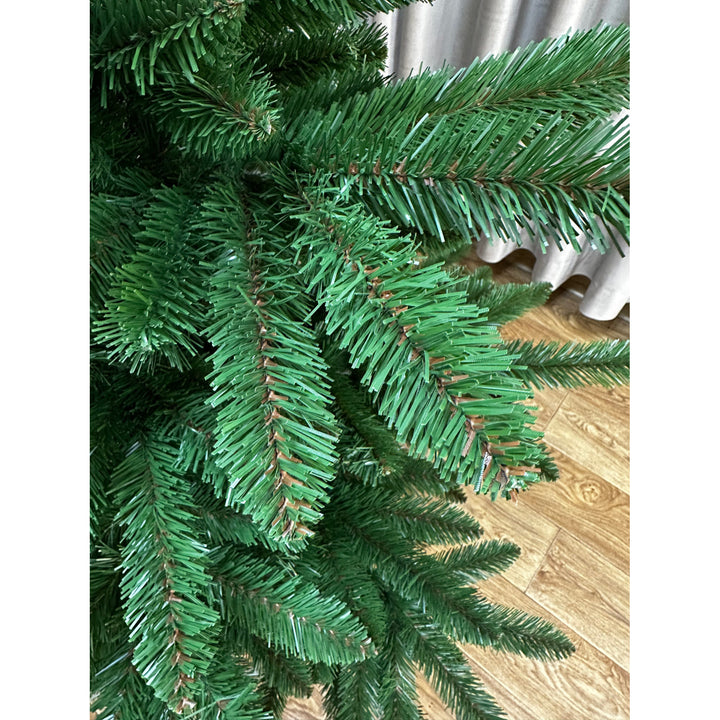 Umělý vánoční stromek, španělský jedlovec, materiál PVC, výška 250 cm, kovový stojan