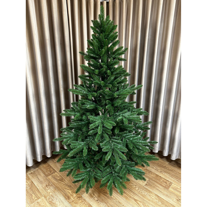 Umělý vánoční stromek, španělský jedlovec, materiál PVC, výška 250 cm, kovový stojan