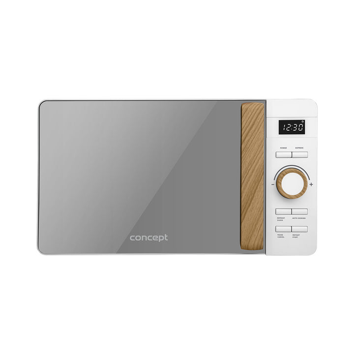 Mikrovlnná trouba Concept, 5 úrovní výkonu, funkce rozmrazování, objem 20 l, výkon 800 W, barva bílá, MT4420wh