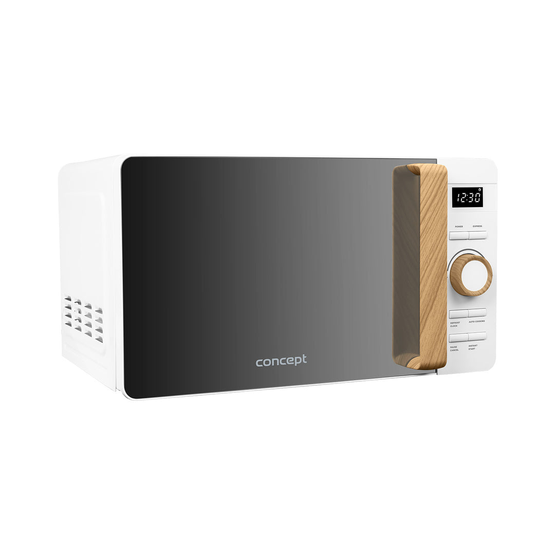 Mikrovlnná trouba Concept, 5 úrovní výkonu, funkce rozmrazování, objem 20 l, výkon 800 W, barva bílá, MT4420wh