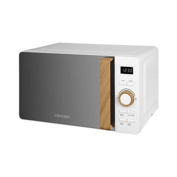 Mikrovlnná trouba Concept, 5 úrovní výkonu, funkce rozmrazování, objem 20 l, výkon 800 W, barva bílá, MT4420wh