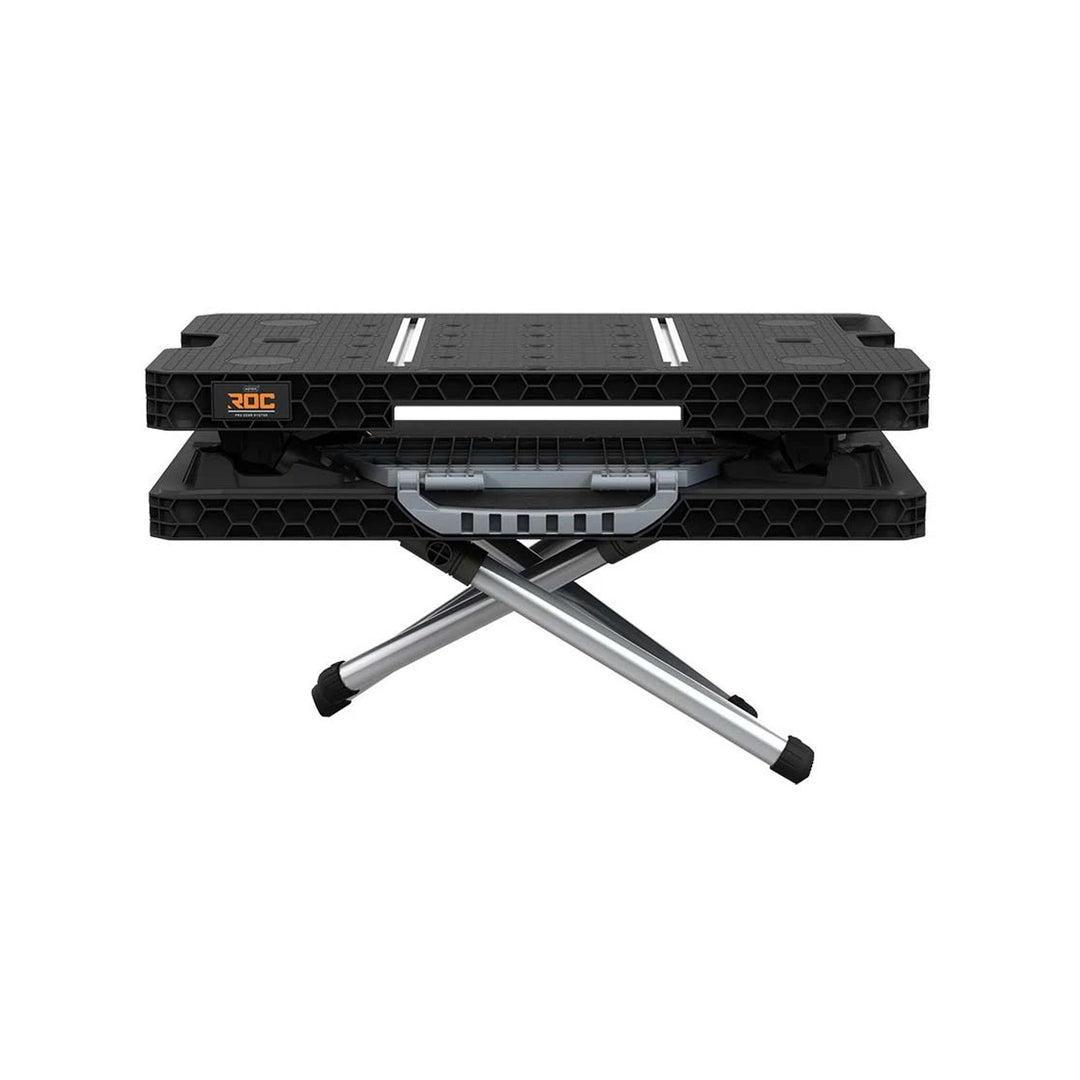 Skládací pracovní stůl 2.0 Keter, nosnost 453 kg, pracovní plocha 85 × 56 cm, stabilní kovové nohy, 271269