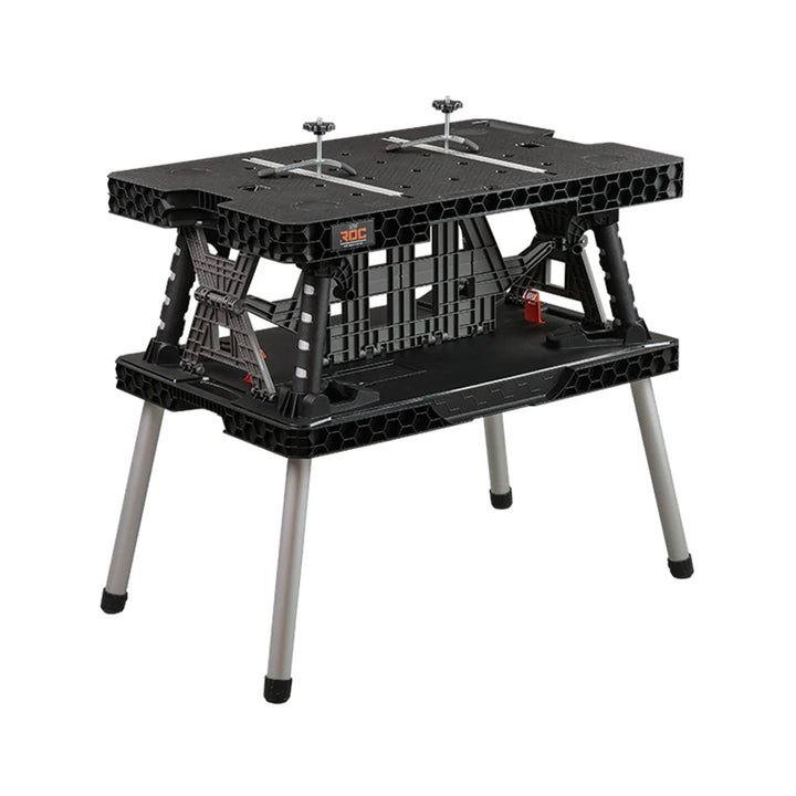 Skládací pracovní stůl 2.0 Keter, nosnost 453 kg, pracovní plocha 85 × 56 cm, stabilní kovové nohy, 271269