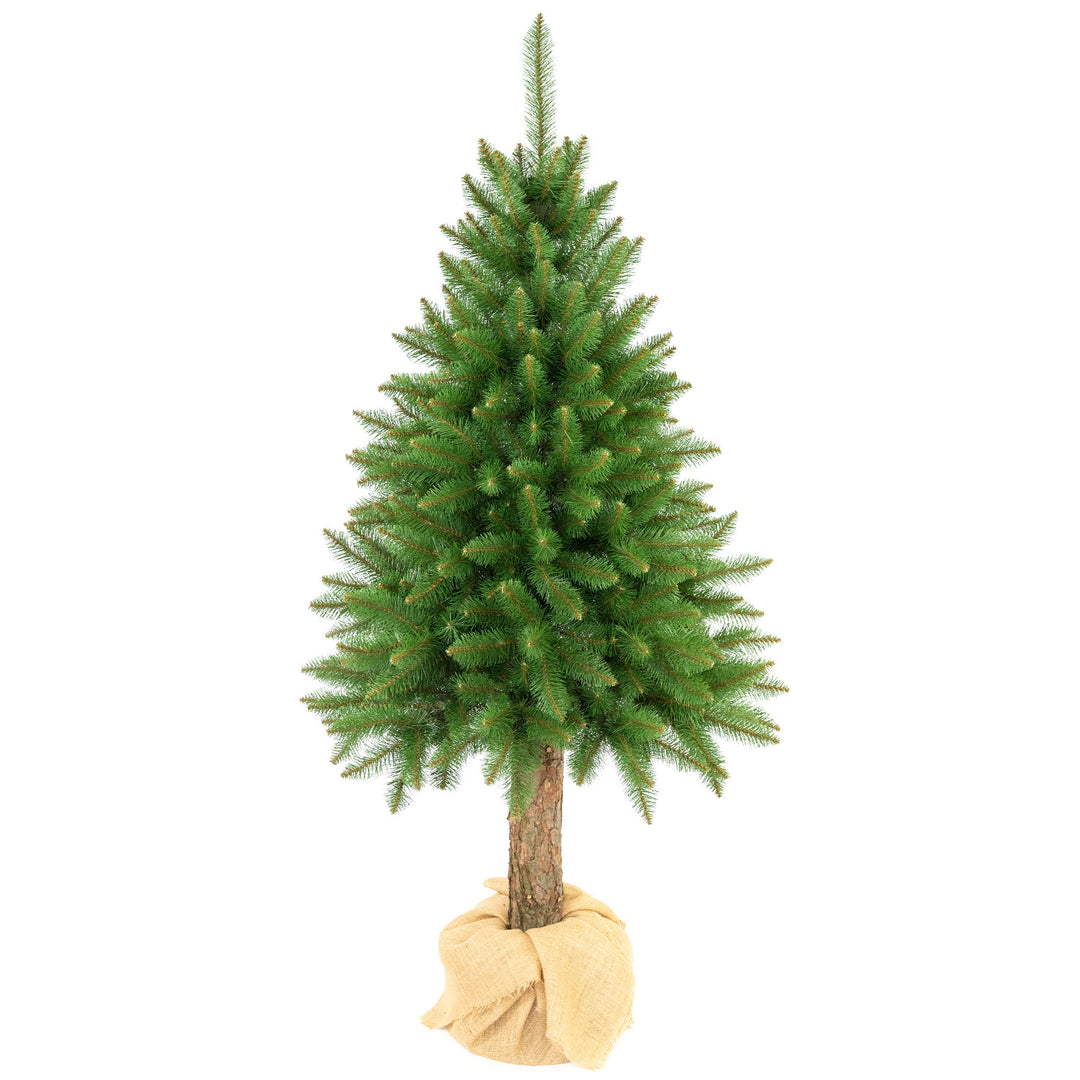 Smrkový vánoční stromek na kmeni Premium, 160 cm, hustý a realistický, Damich