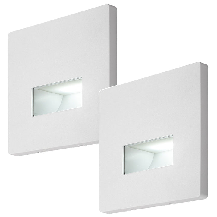 Svítidlo Lunca LED 1 W, IP20, bílé, nastavitelná teplota světla 3000, 4500, 6500 K, 77196, 2 kusy