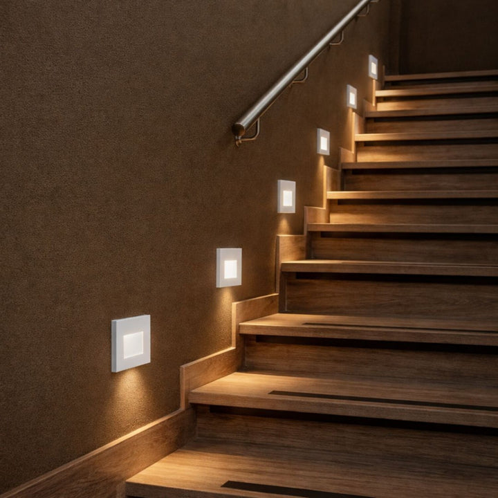 Svítidlo Lunca LED 1 W, IP20, bílé, nastavitelná teplota světla 3000, 4500, 6500 K, 77196, 4 kusy