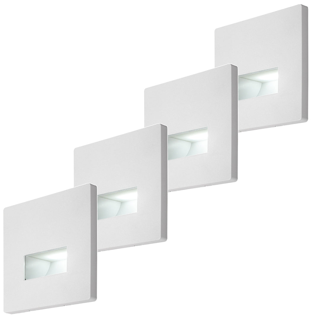 Svítidlo Lunca LED 1 W, IP20, bílé, nastavitelná teplota světla 3000, 4500, 6500 K, 77196, 4 kusy