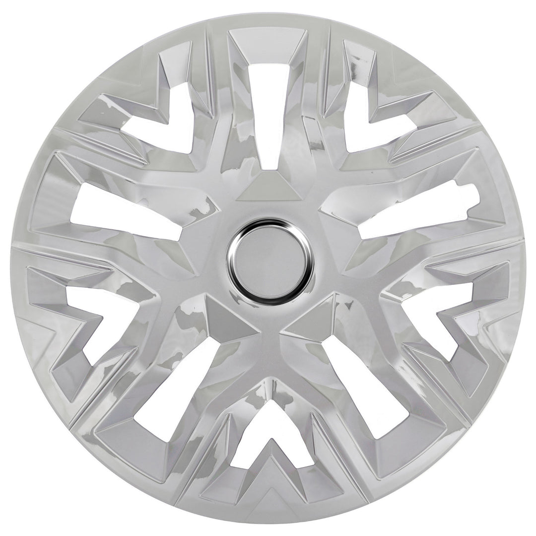 Univerzální automobilová krytka kola 15'' NRM Perfecto, stříbrná lakovaná, 1 kus