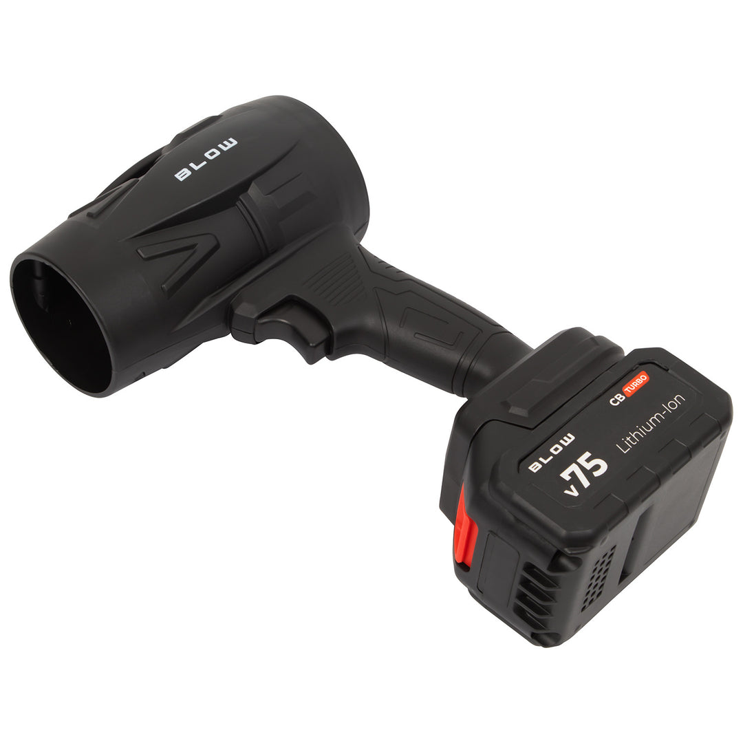 Akumulátorový foukač BLOW 21V CB TURBO, 130 000 otáček, 2,4 Ah, kufřík