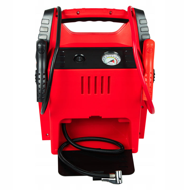 Startovací zařízení 5 v 1 Blow, funkce kompresoru, nabíječky a powerbanky, akumulátor 12 V 20 000 mAh, proud – startovací 400 A, špičkový 900 A, vybaveno přetížovací pojistkou, 81-210#