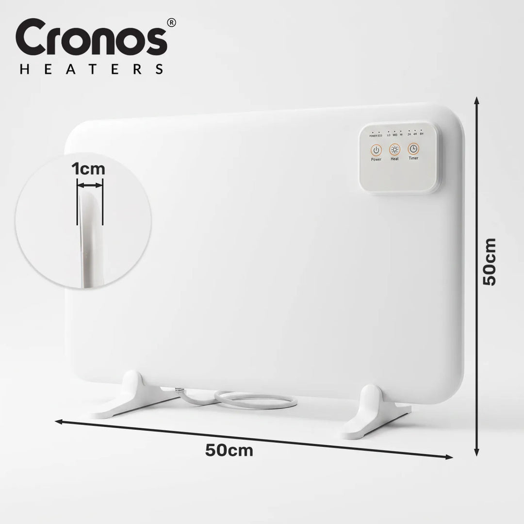 Infračervený topný panel pod stůl Cronos, výkon 120 W, časovač, 3 stupně nastavení, DCH-150