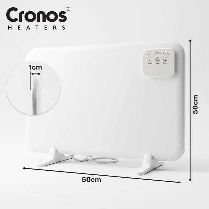 Infračervený topný panel pod stůl Cronos, výkon 120 W, časovač, 3 stupně nastavení, DCH-150