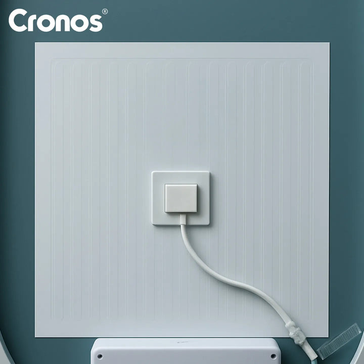 Vyhřívané zrcadlo Cronos, oválné, 50 × 80 cm, LED ve třech barvách, stupeň ochrany IP44, systém proti zamlžování