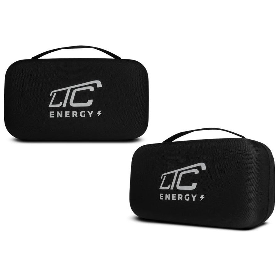 Startovací zdroj LTC, 12 000 mAh, s kompresorem, svítilnou a powerbankou, LCD displej, výkon 65 W, kabely a pouzdro v balení, LXJS120