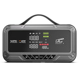 Startovací zdroj LTC, 12 000 mAh, s kompresorem, svítilnou a powerbankou, LCD displej, výkon 65 W, kabely a pouzdro v balení, LXJS120