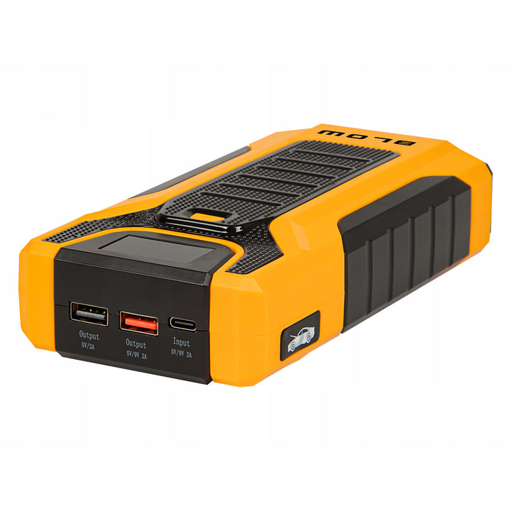 Jump Starter Blow, funkce powerbanky a svítilny, proud – startovací 600 A, špičkový 1000 A, kapacita 30 000 mAh, 81-203#