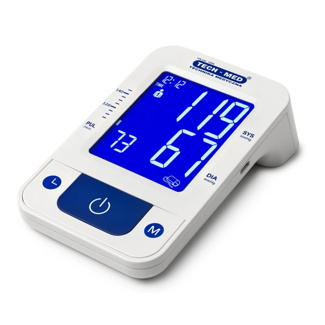 Elektronický tlakoměr, hlasová funkce, manžeta 22–42 cm, indikátor IHB, TMA-CONTROL3, Techmed