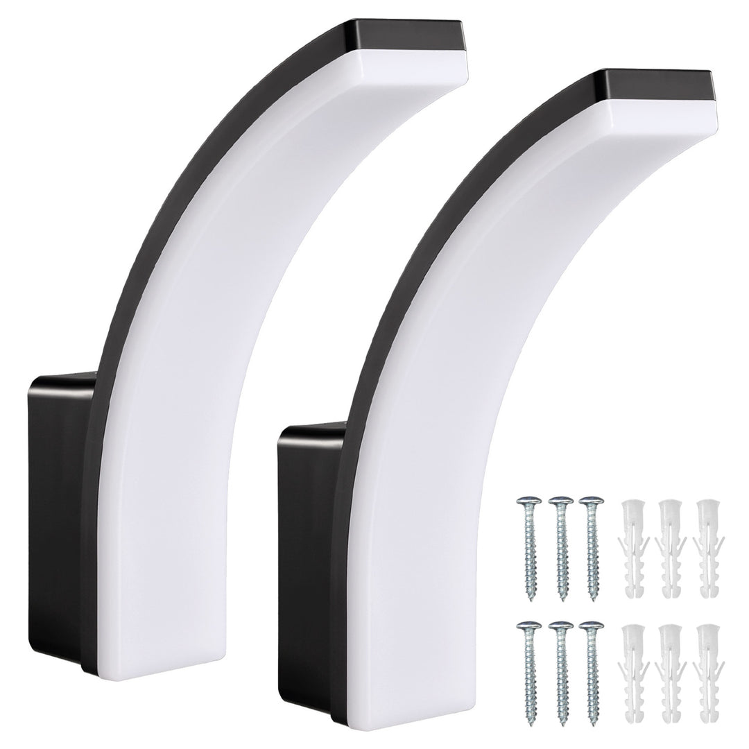 LED svítidlo Maclean, černá barva, 20 W, IP65, 2750 lm, neutrální bílá barva (4000 K) MCE511 B, 2 ks