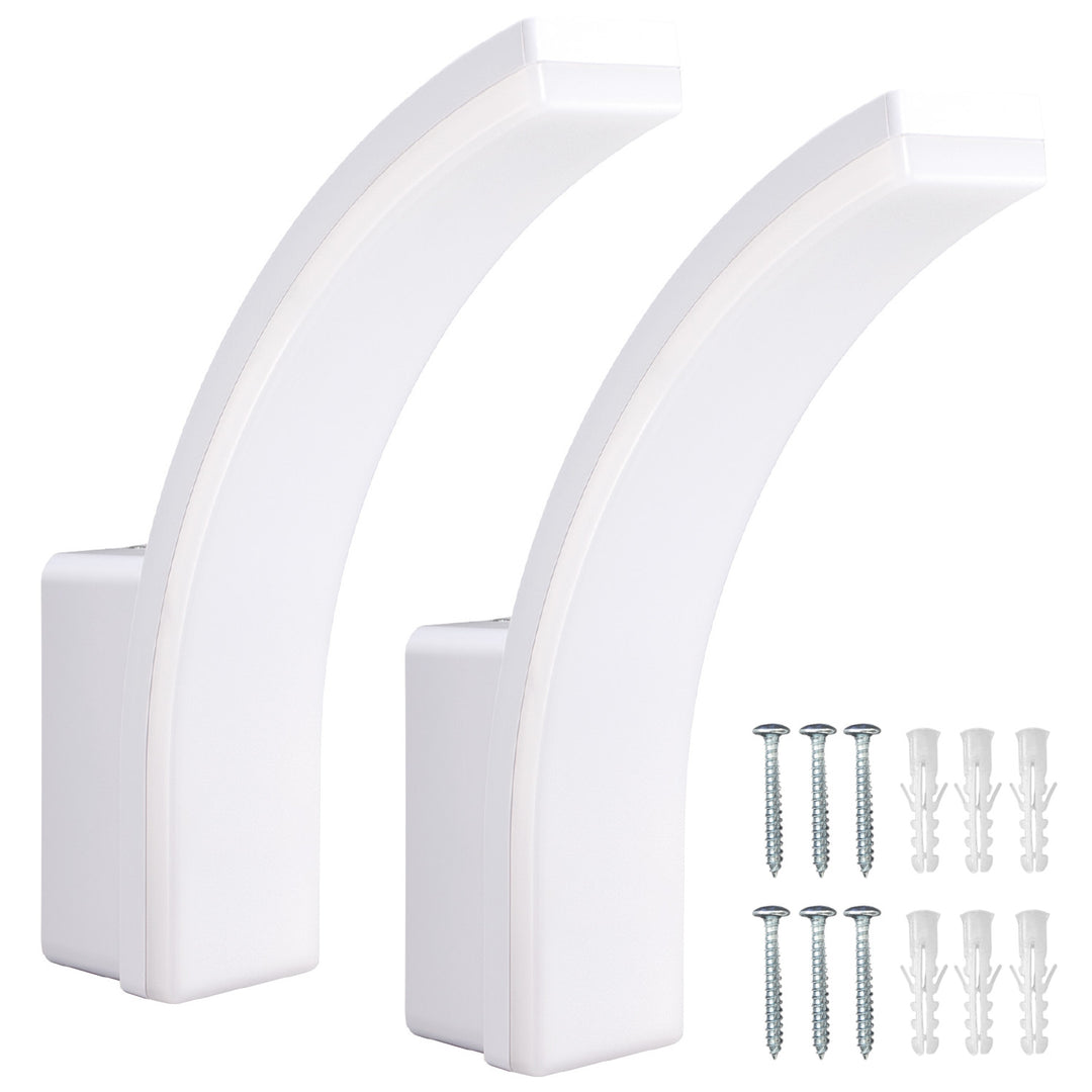LED svítidlo Maclean, bílá barva, 20 W, IP65, 2750 lm, neutrální bílá barva (4000 K) MCE511 W, 2 ks