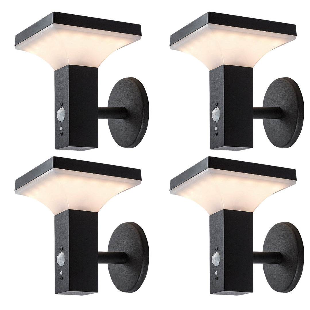 Lampa Rabalux, nástěnná, venkovní, solární, IP44, LED 4 W, Geleen, 4 kusy