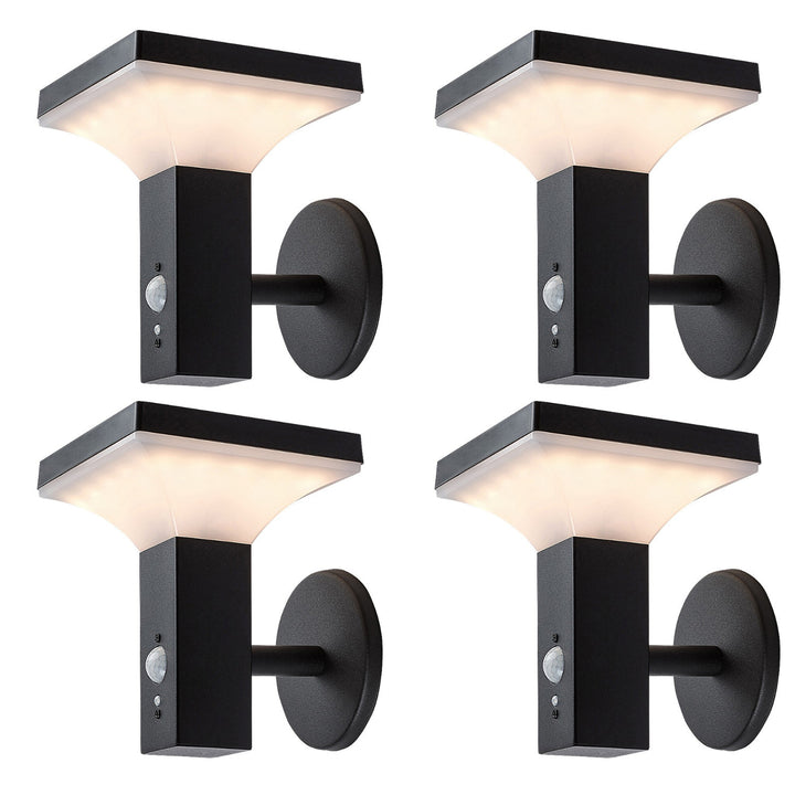 Lampa Rabalux, nástěnná, venkovní, solární, IP44, LED 4 W, Geleen, 4 kusy