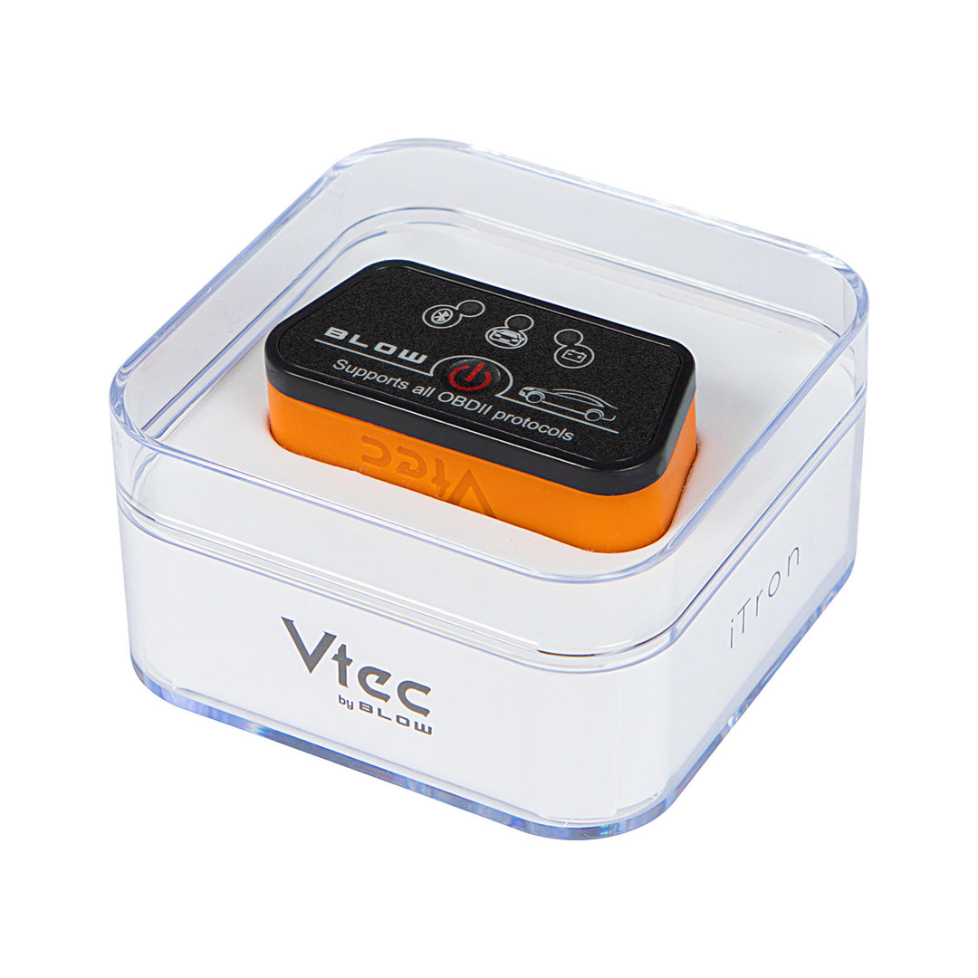 Diagnostické rozhraní OBD2 Vtec iTRON Blow, Bluetooth 4.0, bezdrátová komunikace s palubním počítačem vozidla, vysoká kompatibilita, 58-660#
