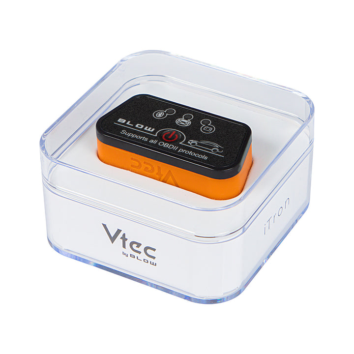 Diagnostické rozhraní OBD2 Vtec iTRON Blow, Bluetooth 4.0, bezdrátová komunikace s palubním počítačem vozidla, vysoká kompatibilita, 58-660#